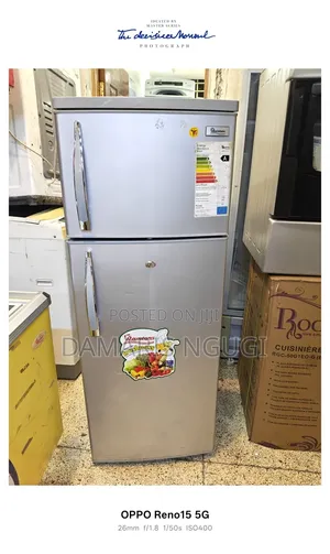 Ramtons Double Door Fridge (213litres )