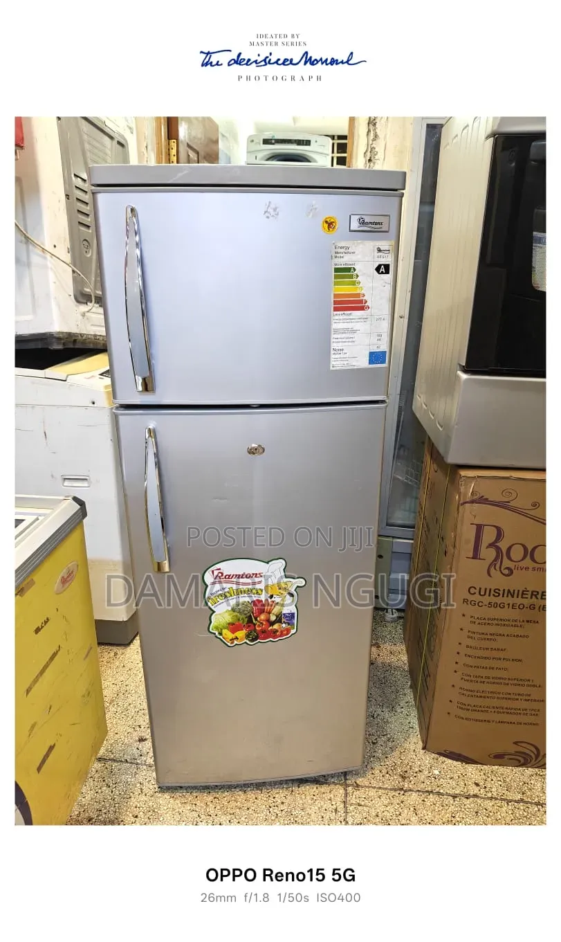 Ramtons Double Door Fridge (213litres )