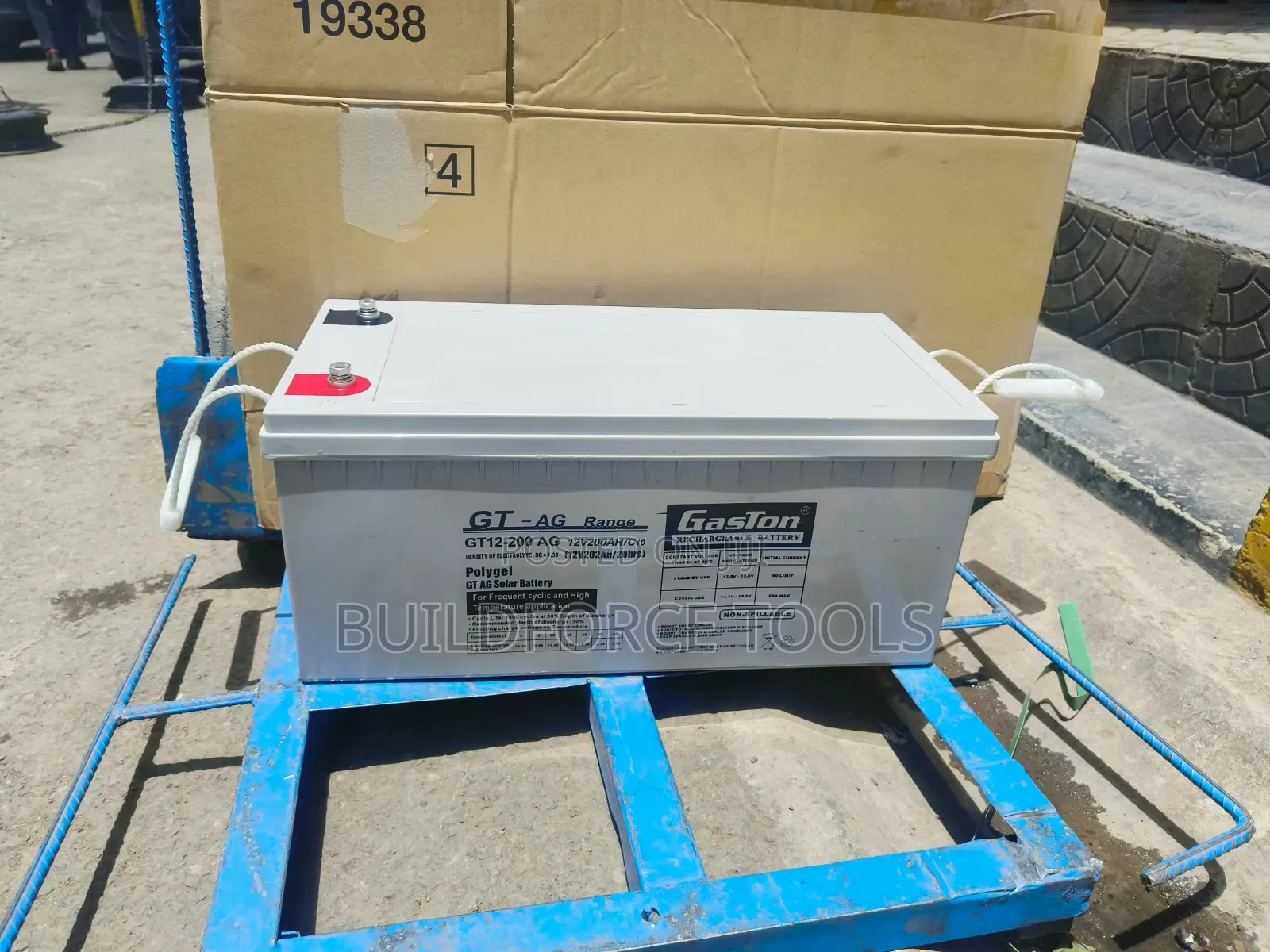 Gaston Rechargeable Solar Battery