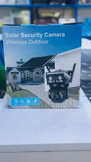 Solar-Powered Wireless Outdoor Security Camera