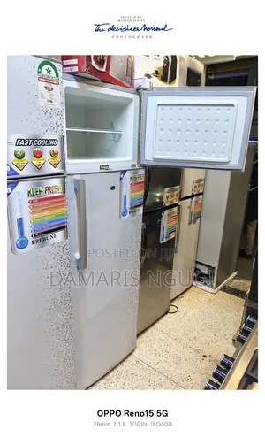 264litres Double Door Fridge