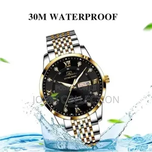 Poedagar Non-Fade Gents Wrist Watch