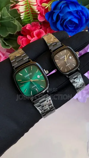 Casio Square Face Couple Watches