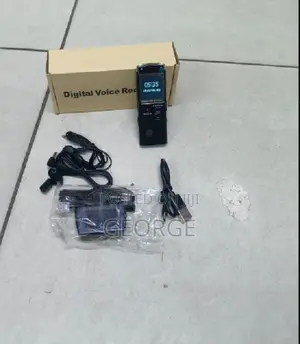 Digital Voice Recorder (8gb) With Accessories.