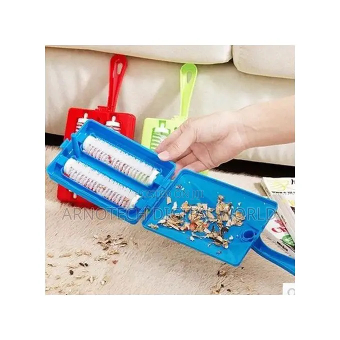 Carpet Cleaning Brush Multifunctional Hand Double Roller