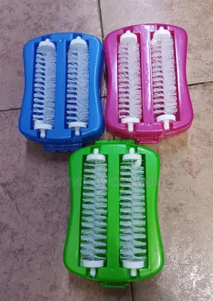 Carpet Cleaning Brush Multifunctional Hand Double Roller