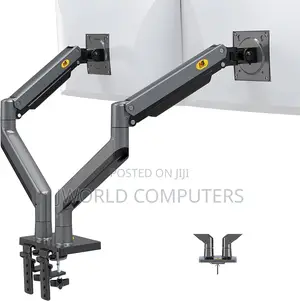 North Bayou Dual Monitor Desk Mount Stand Full Motion Swivel