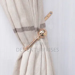 Wall-Mounted Metal Curtain Holdbacks/Holder/Tieback