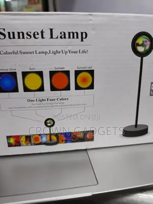 Usb Sunset Lamp 180° Rotation Color Changing Mood Light