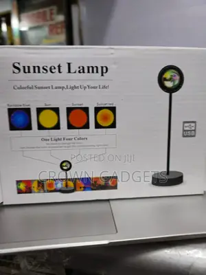 Sunset Projector Lamp Led Home Decor Photography Light