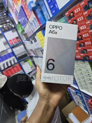 New Oppo A6x 256 GB Blue