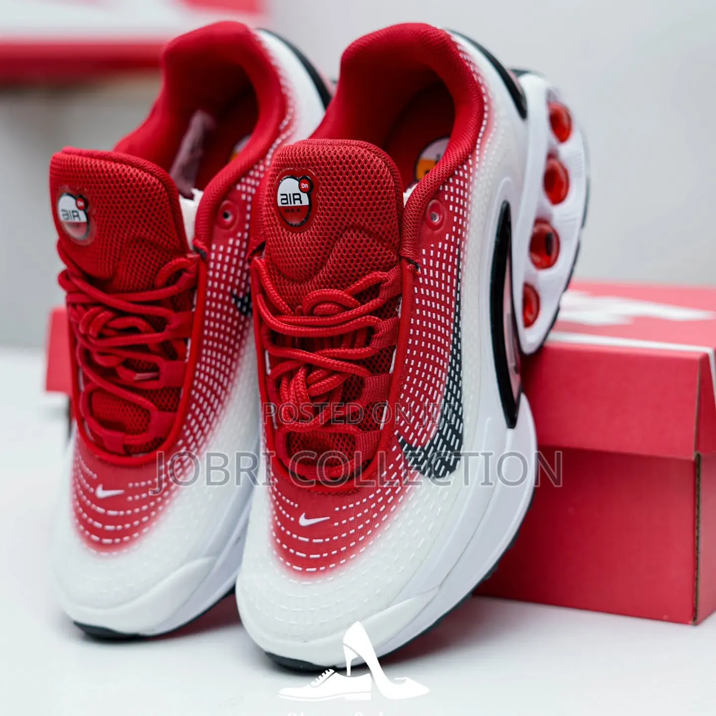 Nike Air Max Dn White Red“ Sneakers
