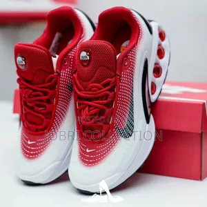 Nike Air Max Dn White Red“ Sneakers