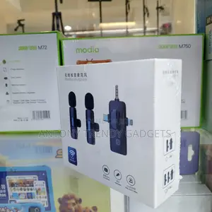 Dual Wireless Mic 2.4ghz for iPhone Android Camera Laptop