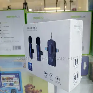 Wireless Lavalier Microphone 3-in-1 Vlog Streaming Mic