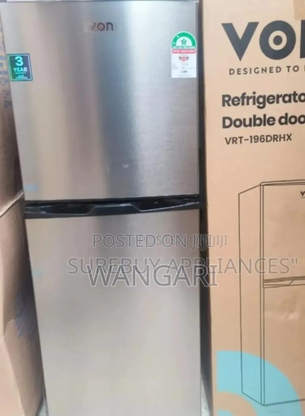 With Top Freezers Von 195l Fridge