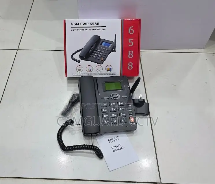 2sim 6588 GSM Fixed Wireless Phone for Fixed Landline Call