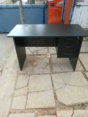 Modern Office/ Study Desk 1200mm Black