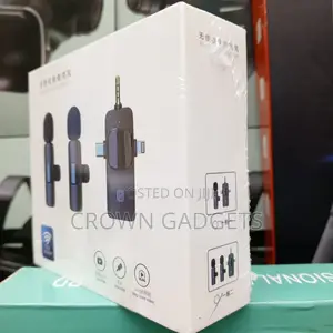3-in-1 Dual Wireless Lavalier Microphone, Lapel Mic 50m