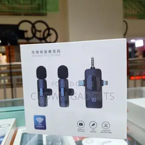 3-in-1 Wireless Lapel Microphone, 3-in-1 Wireless Lavalier Microphone
