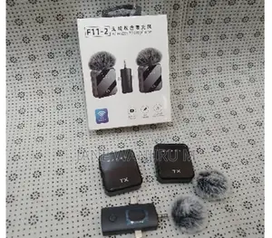 F11-2 Wireless Microphone 3 In1 for iPhone , Type-C and Camera