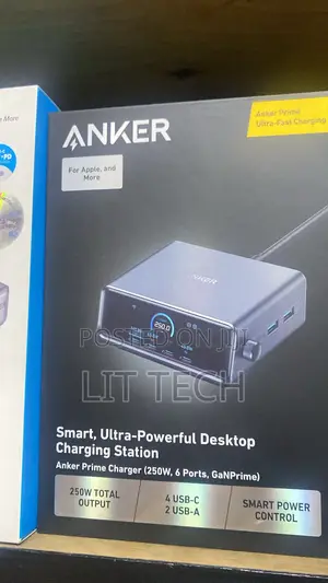 Smart, Ultra Powerful Desktop Charging Station (Anker)