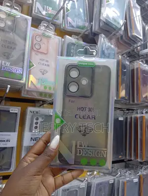 Flexible Tpu Silicone Phone Case Designed for the Infinix Hot 30i.