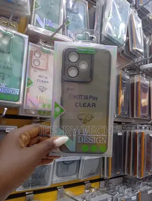 Clear Phone Case Designed for the Infinix Hot 30 Play.