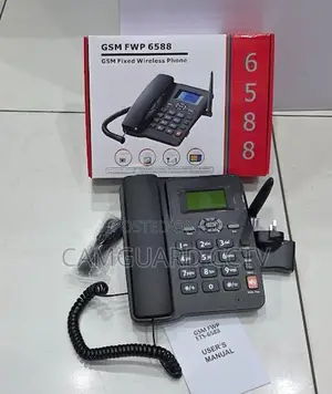 Smart GSM Deskphone Ets-6588-Realiable Wireless