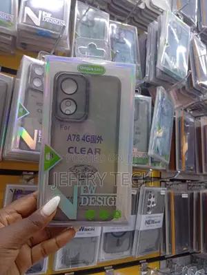 Tpu Acrylic Back Cover Designed for the Oppo A78 4g Smartphone.