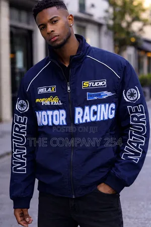 Quality Casual Sporting Racing All Weather Motor Jacket
