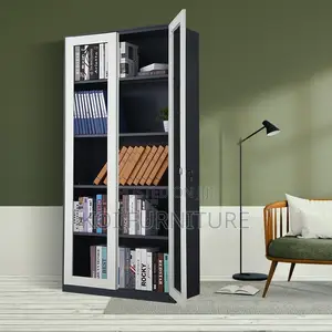 Office Cabinets; Two Doors Executive Cabinet With Adjustable Shelves
