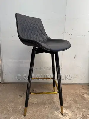 Swivel Leather Barstool