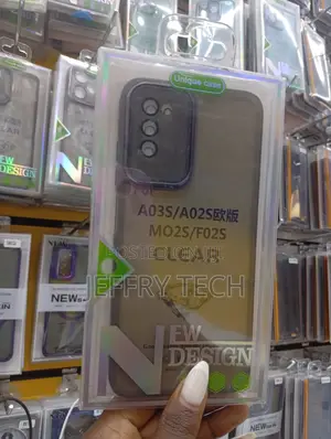 Clear Protective Back Cover Compatible With Samsung Galaxy A03s
