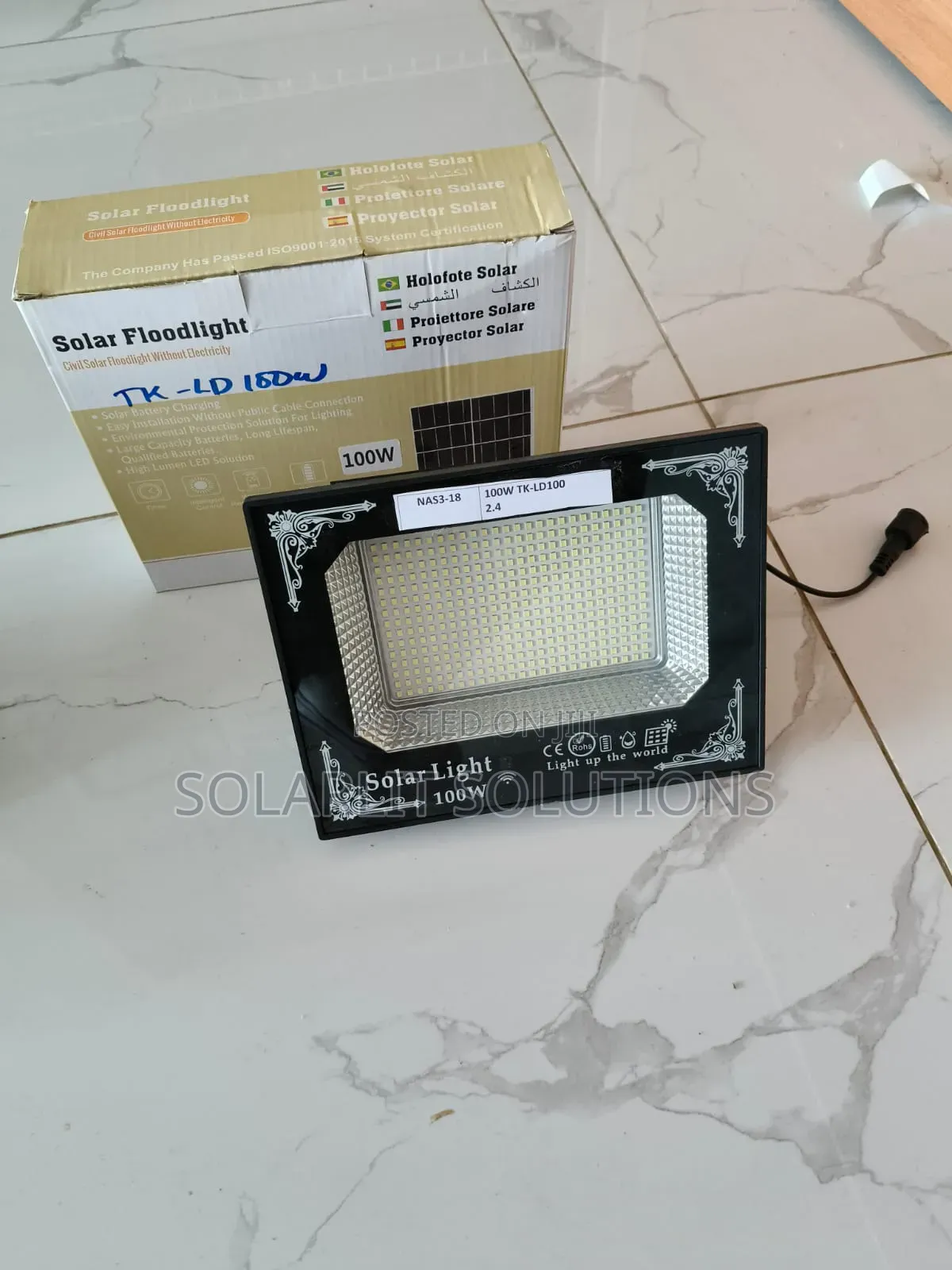 Led Tk-Ld 100w Flood Light – Durable Security Lighting Solution