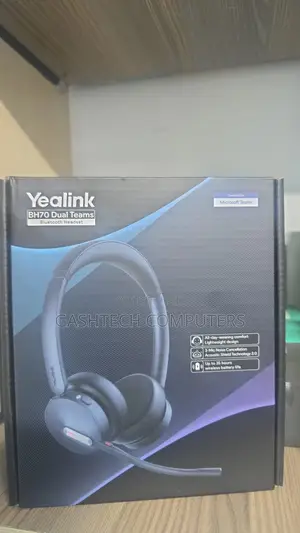 Yealink Bh70 Dual Wireless Headset With Mic for Work