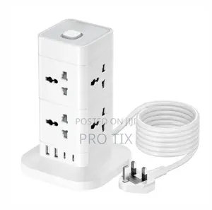 Ipro Ip108 12 in 1 Universal Tower Extension Socket