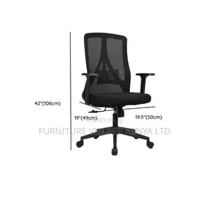 Office Chair; Mid -Back Mesh Adjustable Office Chair
