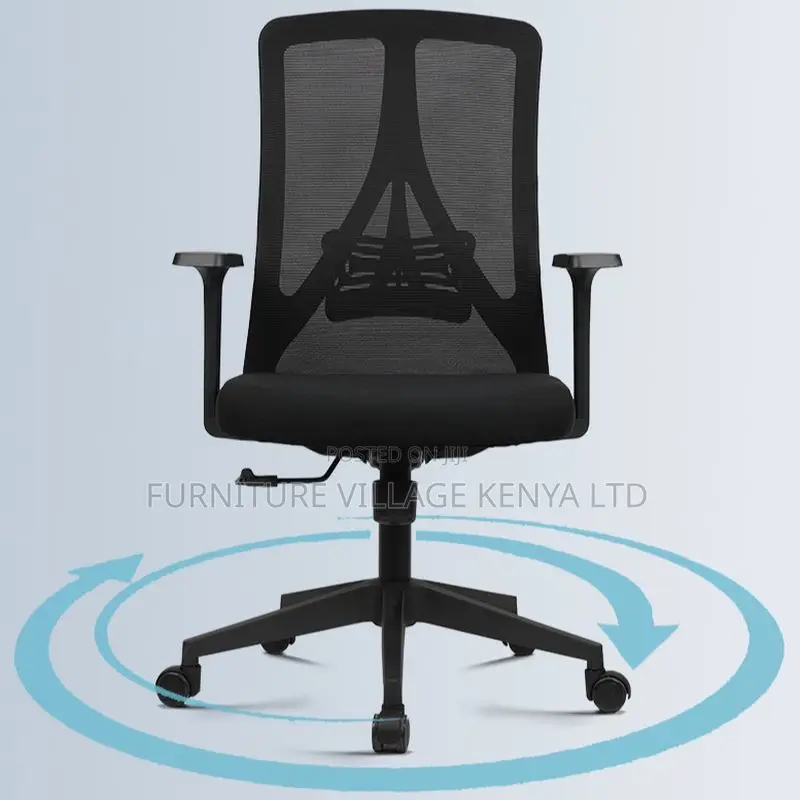 Office Chair; Mid -Back Mesh Adjustable Office Chair