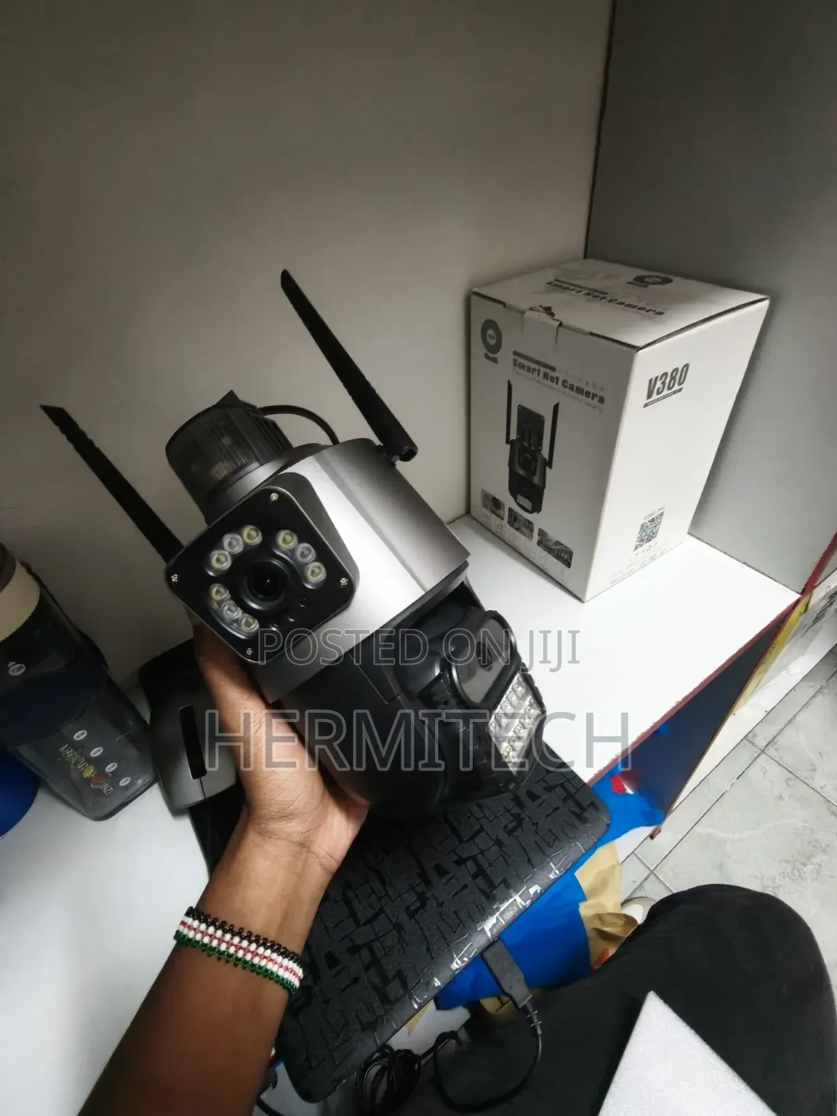 Alarm Light Notification Dual Lens 4g Electric Model With Ethernet
