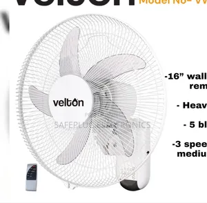 Veltons Wall Mounted Fan – Remote