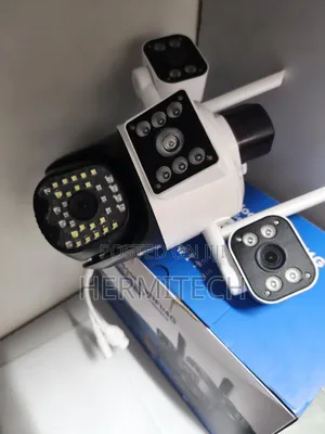 High Security Camera With Triple Lens 4g Electric Model
