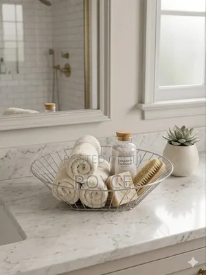 Versatile Stainless Steel Basket / Centerpiece