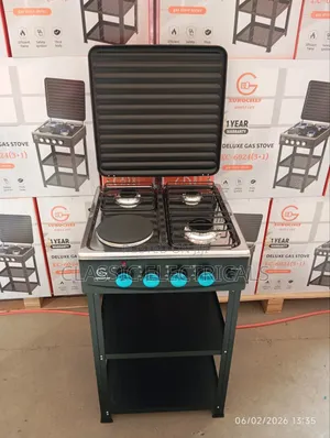 3+1 Eurochef Standing Cooker
