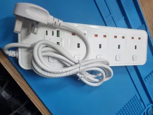 3250w 5 Way Power Extension With Type-c And Usb