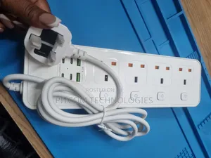 3250w 5 Way Power Extension With Type-c And Usb