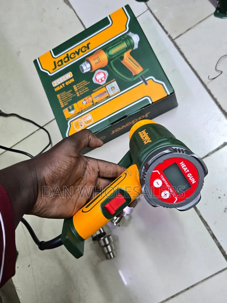 2000w Jadever Heat Gun With LCD Display