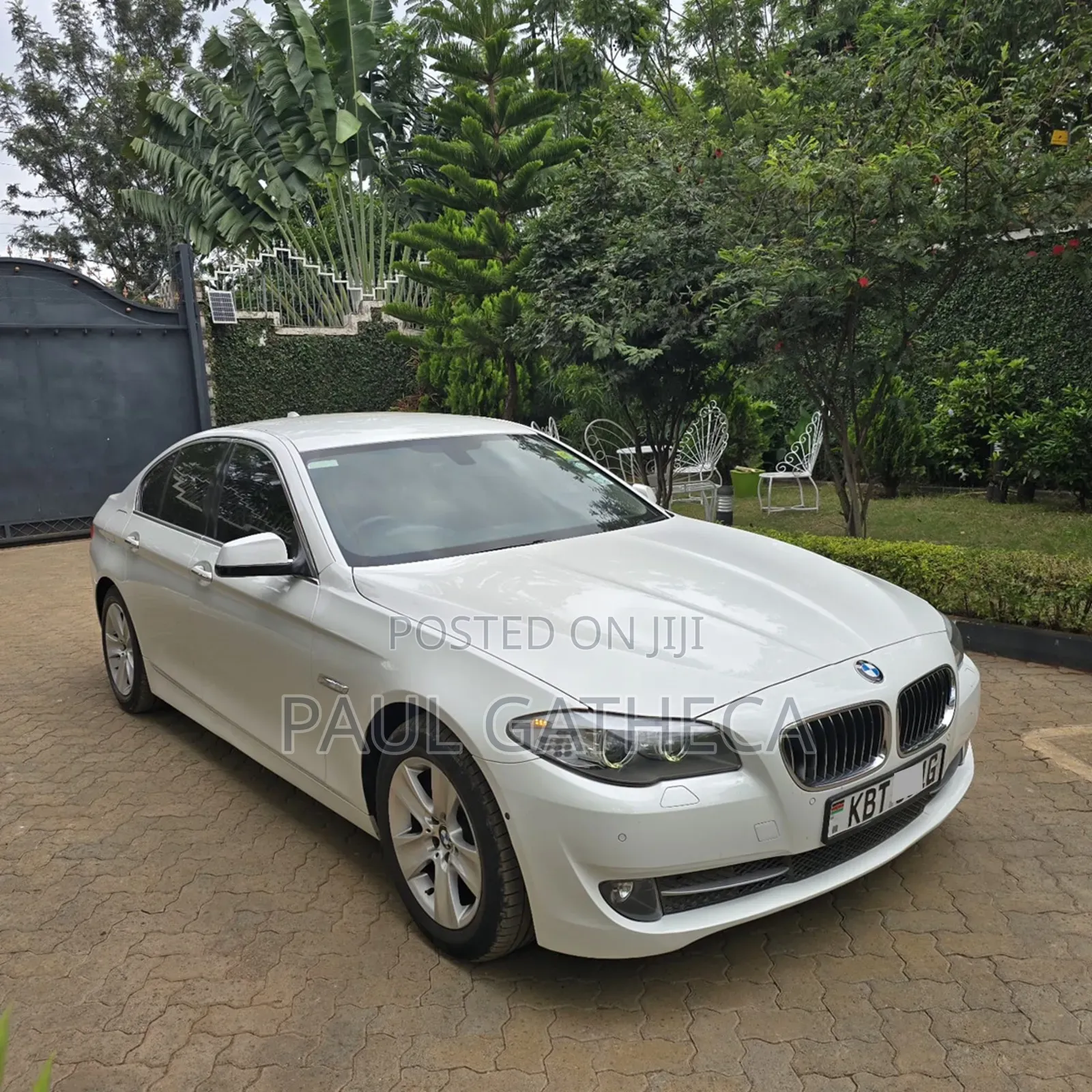 BMW 524d 2012 White