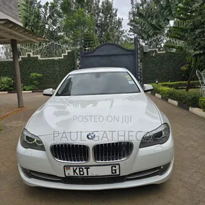 BMW 524d 2012 White