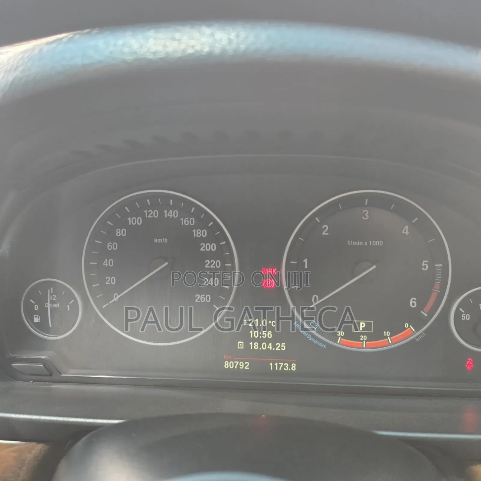 BMW 524d 2012 White